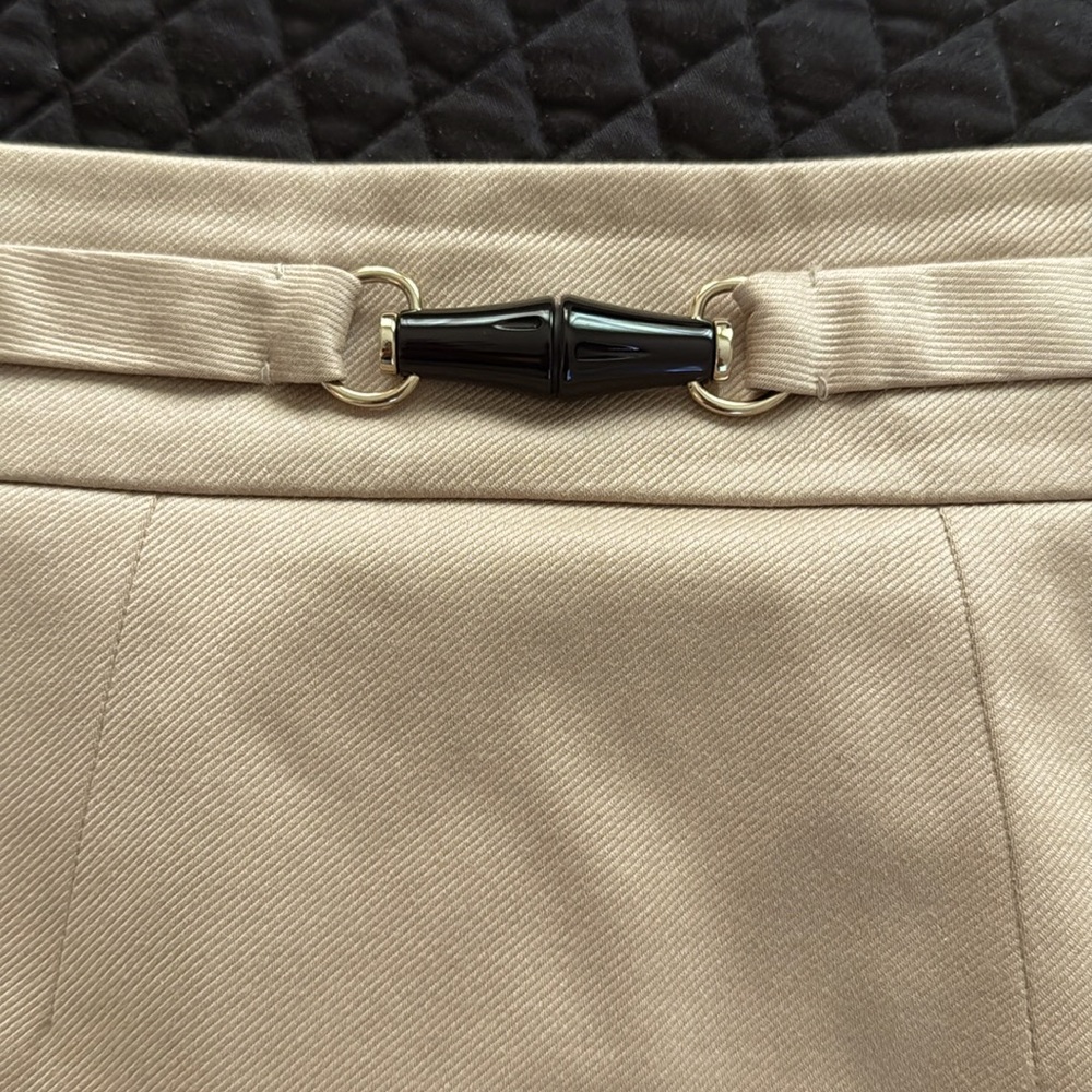 Gucci Elegant tan Pencil Skirt, size 42 - Picture 6 of 10